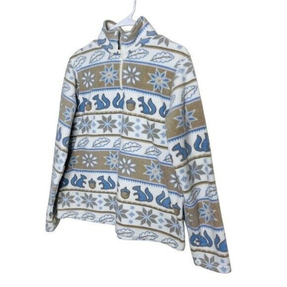 northern reflections  Size Medium mock neck half zip pullover - Picture 2 of 6